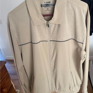 Beige Pebble Beach Performance Jacket